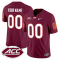 NCAA Virginia Tech Hokies 2025 Vapor Limited Jersey - Custom
