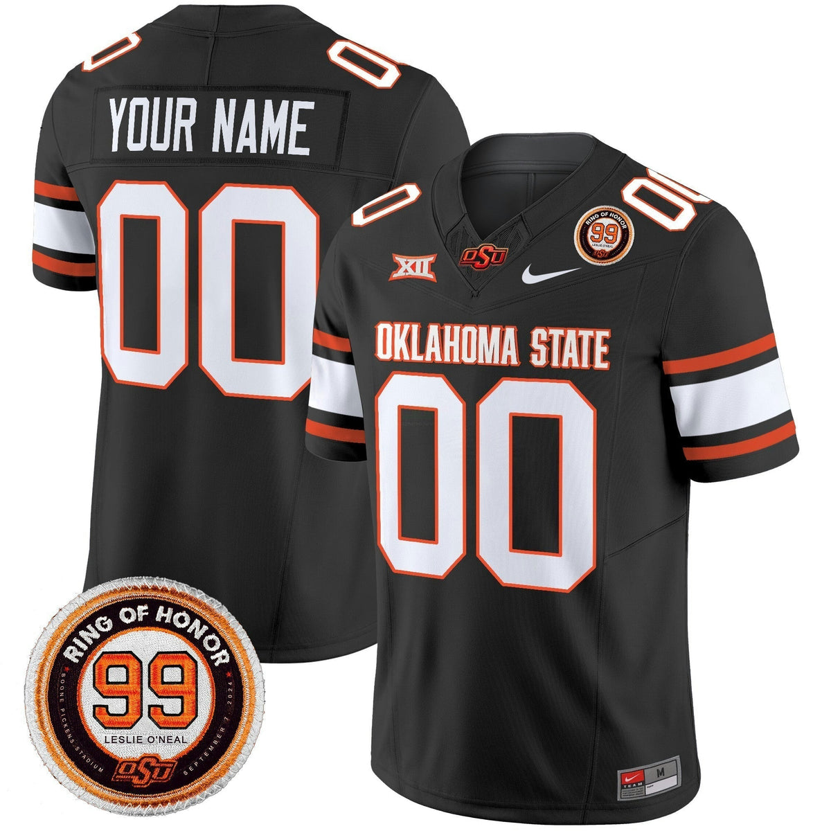 NCAA 2025 Vapor Limited Jersey - Leslie O'neal Patch - Custom