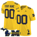 NCAA Michigan Wolverines 2025 Vapor Limited Jersey - Custom
