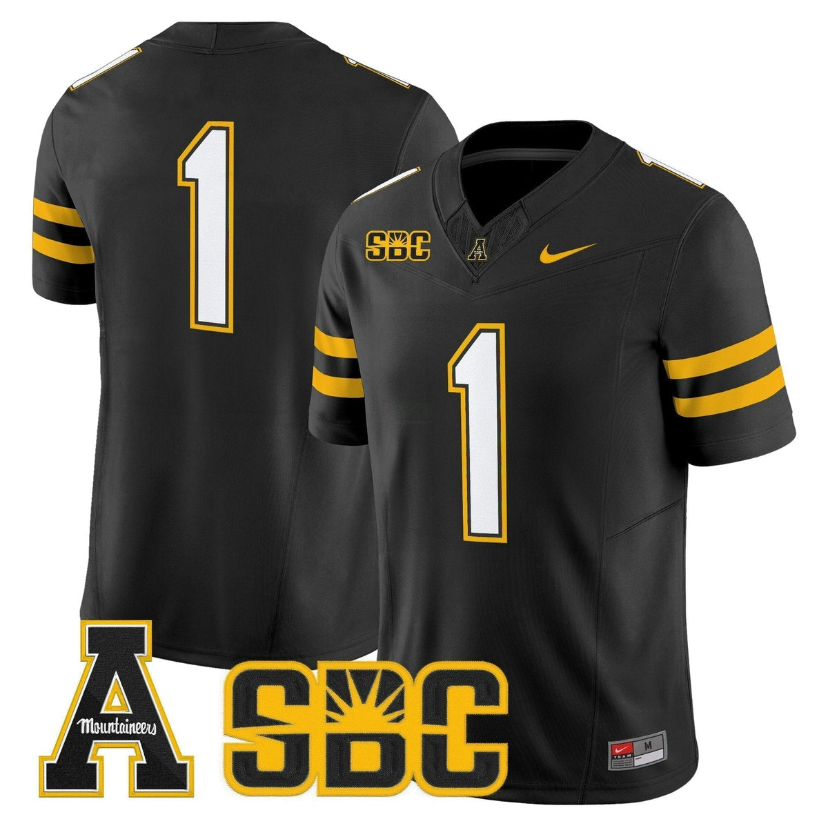 NCAA Appalachian State Mountaineers 2025 Vapor Limited Jersey - Custom