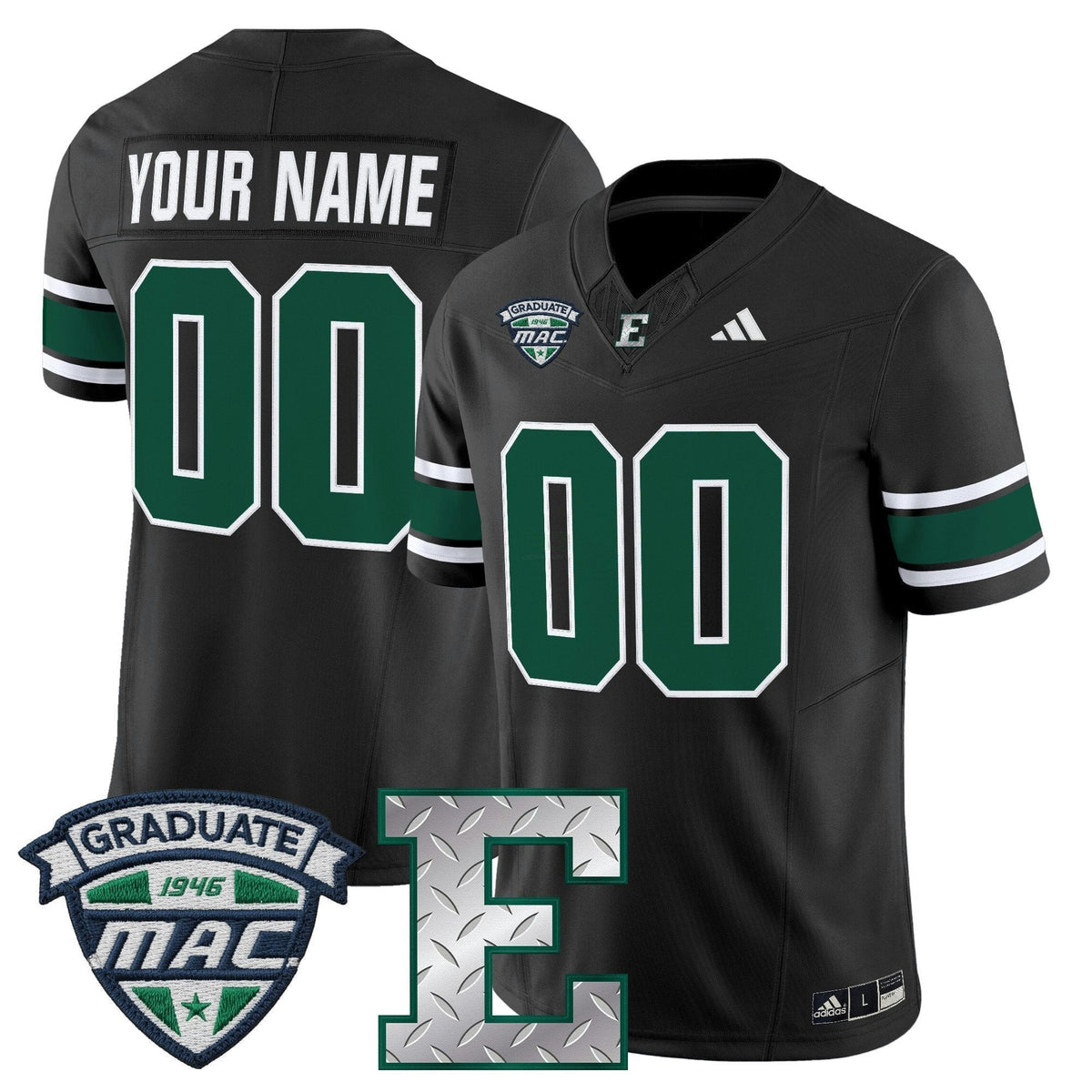 NCAA Eastern Michigan Eagles 2025 Vapor Limited Jersey - Custom