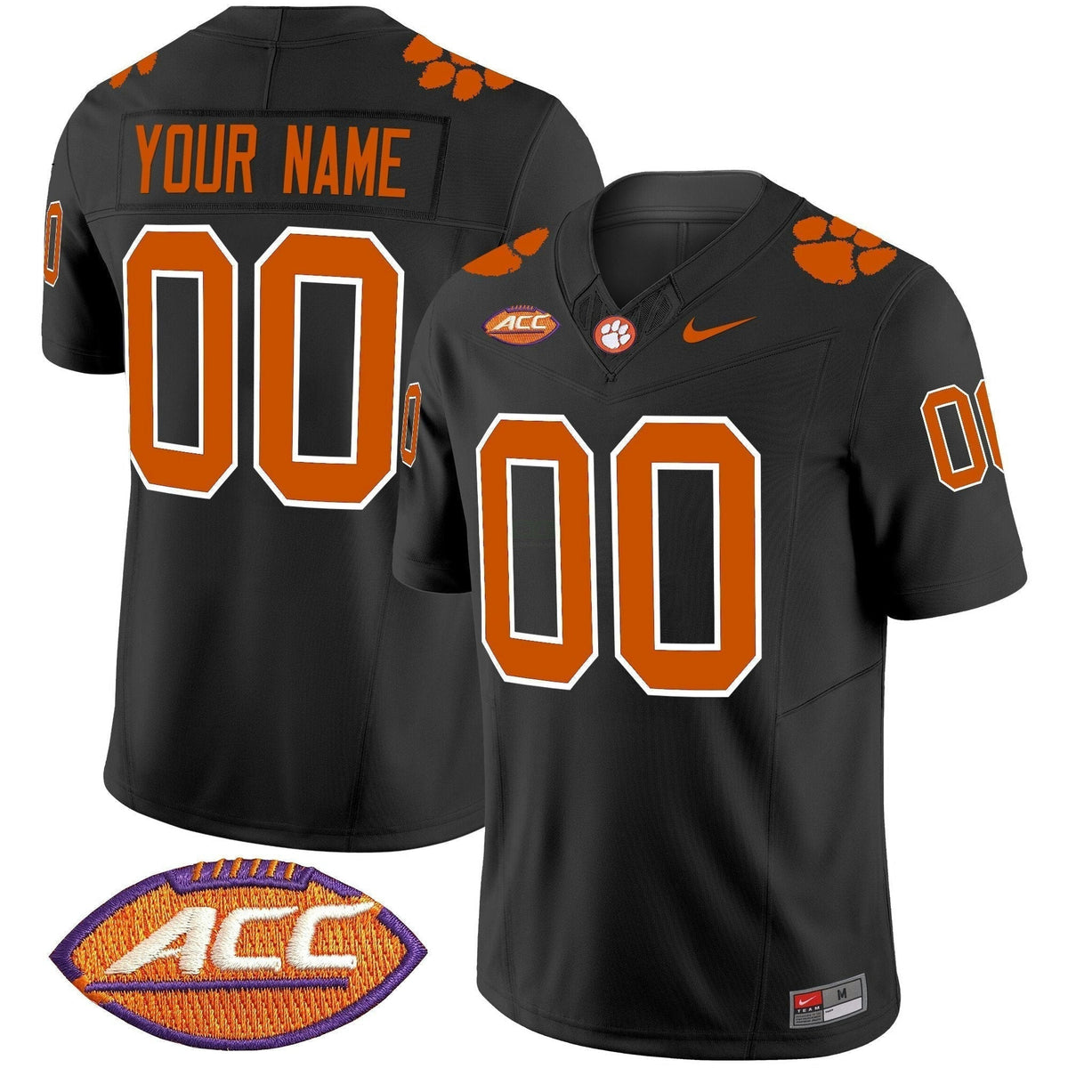 NCAA Clemson Tigers 2025 Vapor Limited Jersey - Custom