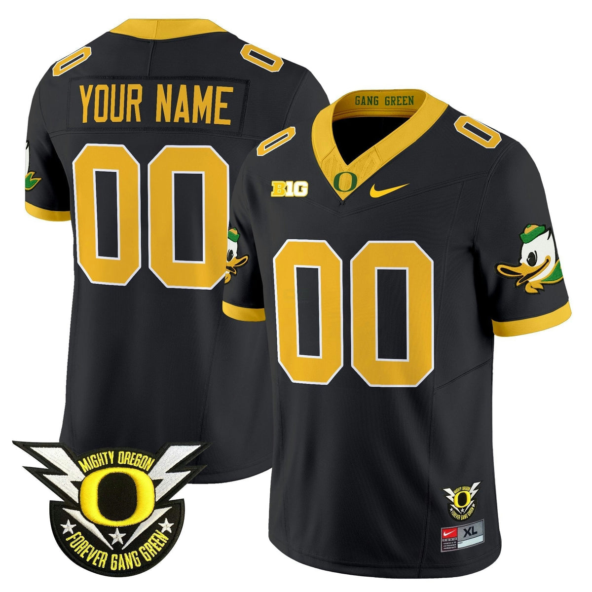NCAA Oregon Ducks 2025 Vapor Limited Jersey - Custom