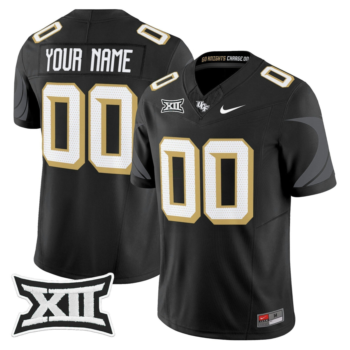 NCAA UCF Knights 2025 Vapor Limited Jersey - Custom