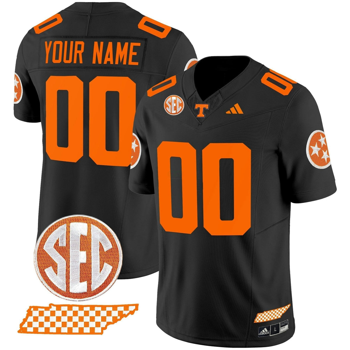 NCAA Tennessee Volunteers 2025 Vapor Limited Jersey V2 - Custom