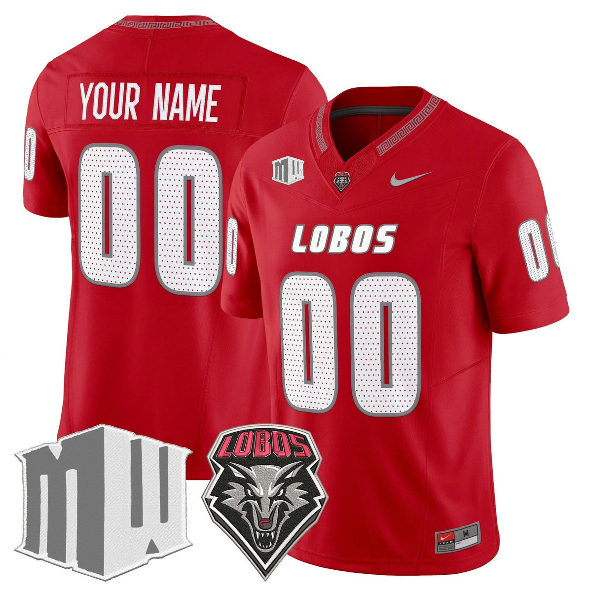 NCAA New Mexico Lobos 2025 Vapor Limited Jersey - Custom