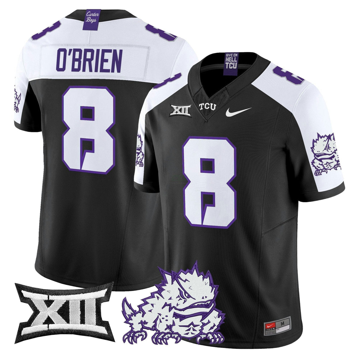 NCAA TCU Horned Frogs 2025 Vapor Limited Jersey
