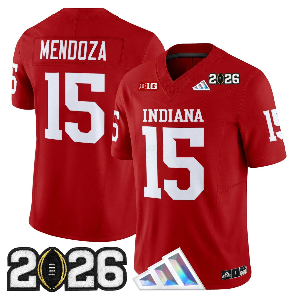 NCAA 2026 College Football Playoff Final Patch Vapor Limited Jersey V3