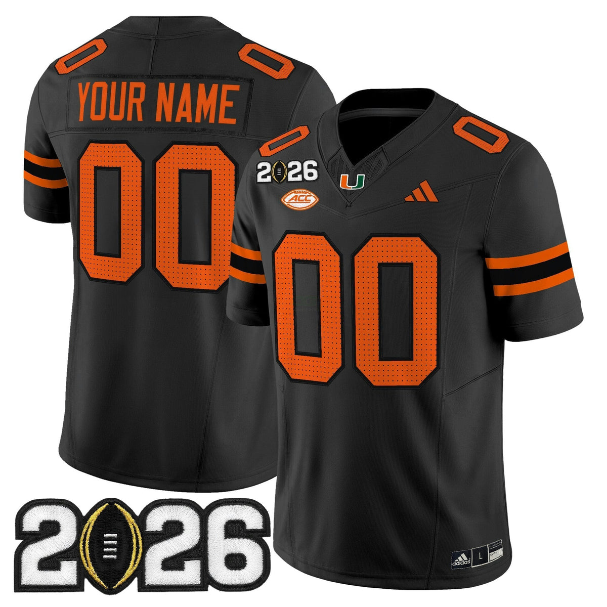 NCAA 2026 College Football Playoff Final Patch Vapor Limited Jersey - Custom