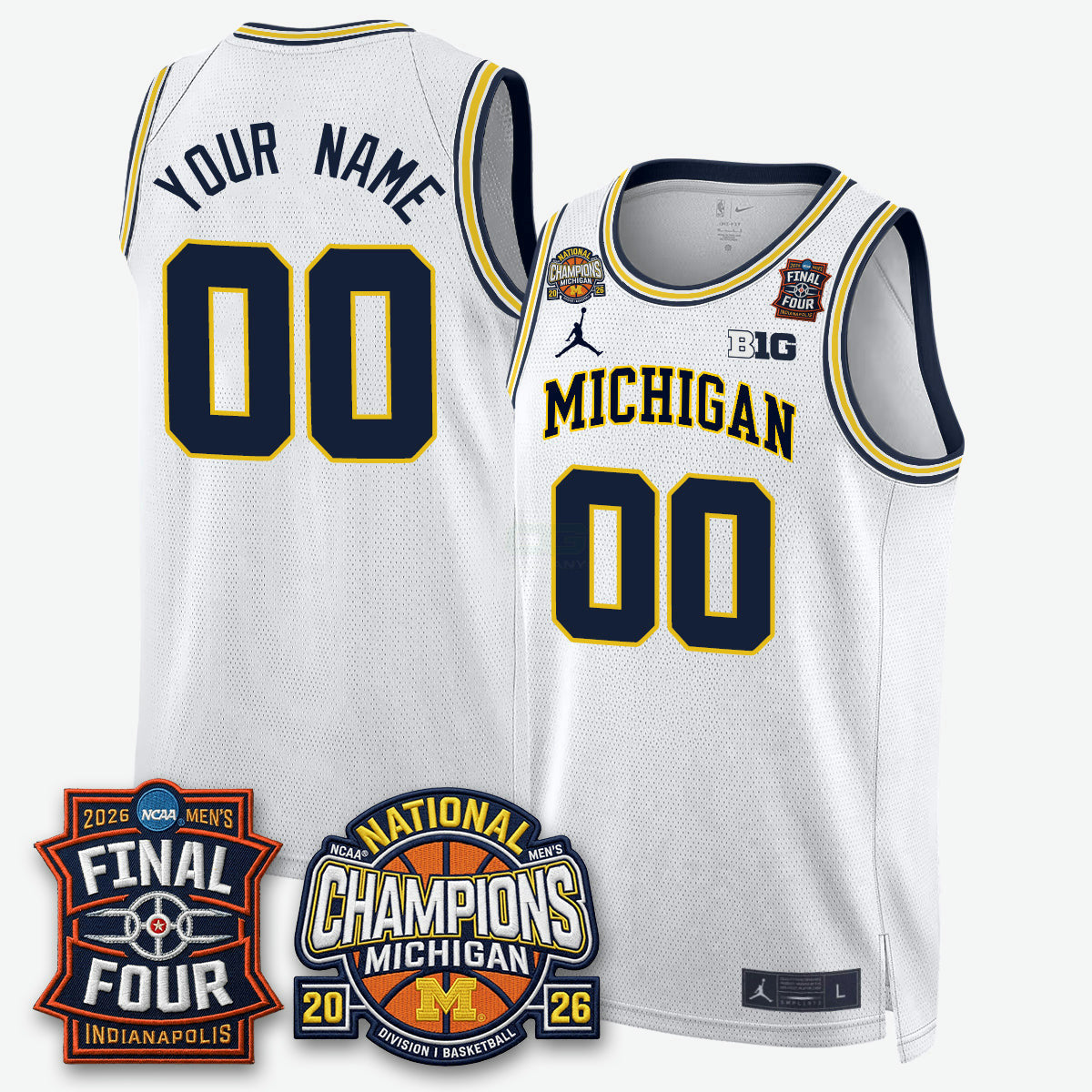 NCAA Basketball National Champions Big Text Limited Vapor Jersey