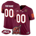 NCAA Coach Frank Beamer Patch 2025 Vapor Limited Jersey - Custom