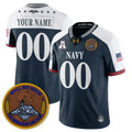 NCAA Custom Honoring the 250th Anniversary of the United States Navy Jersey