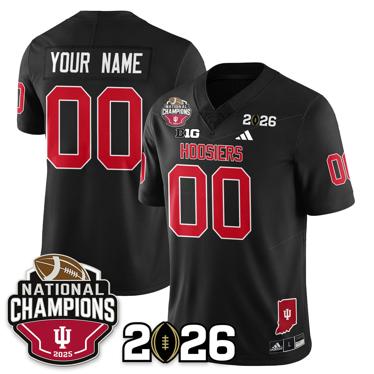 NCAA Custom Vapor Limited Jersey V3 - 2025 National Champions