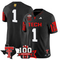 NCAA Football 2025 Vapor Limited Jersey - 100th Anniversary & Texas Patch N1