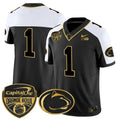 NCAA Orange Bowl Patch Gold Vapor Limited Jersey V2