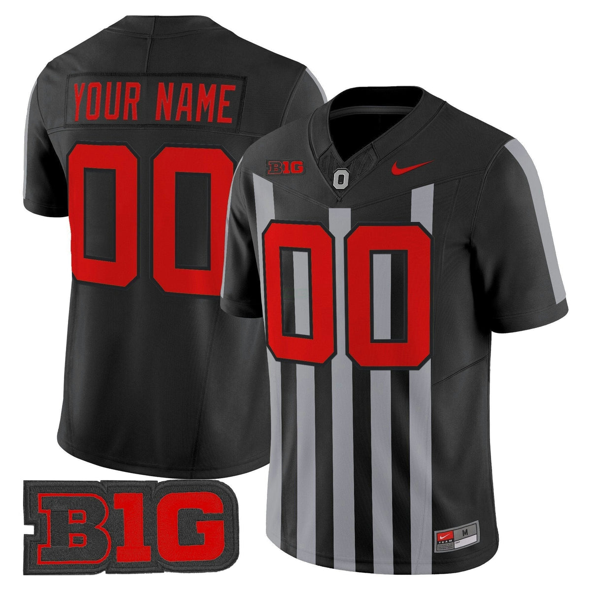 NCAA Ohio State Buckeyes Throwback Vapor Limited Jersey - Custom