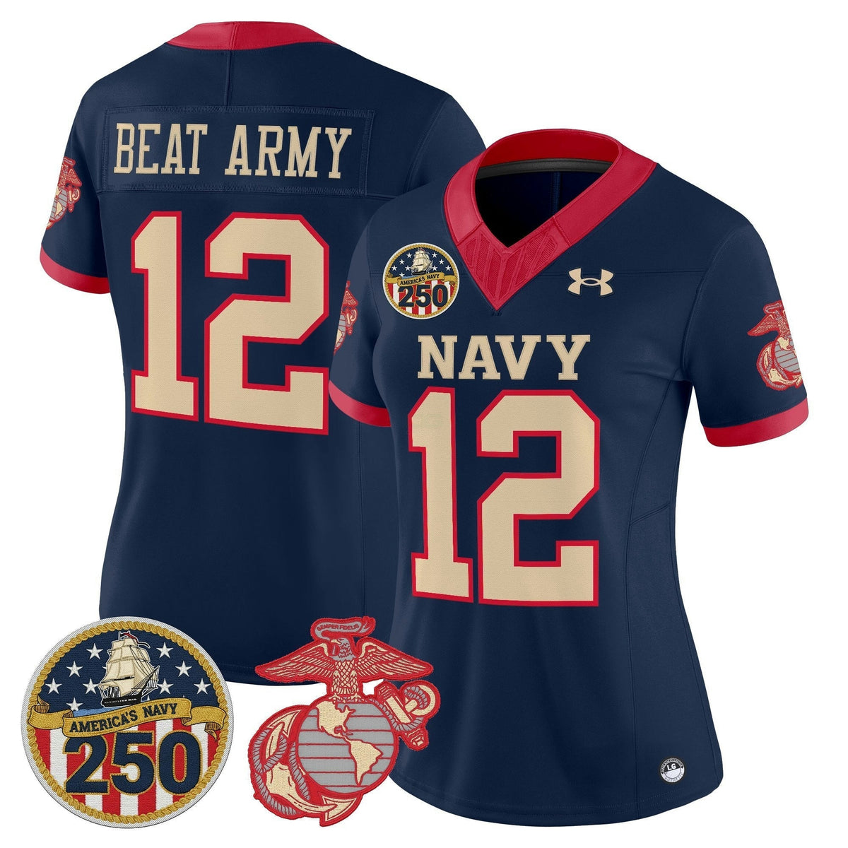 NCAA Women's Vapor USMC Premier Jersey - 250th Anniversary Patch