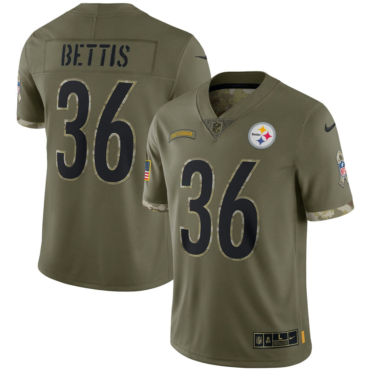 Jersey NFL 2022 Salute To Service Limited – Olive