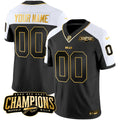NFL 2023 AFC East Champions Patch Gold Vapor Jersey