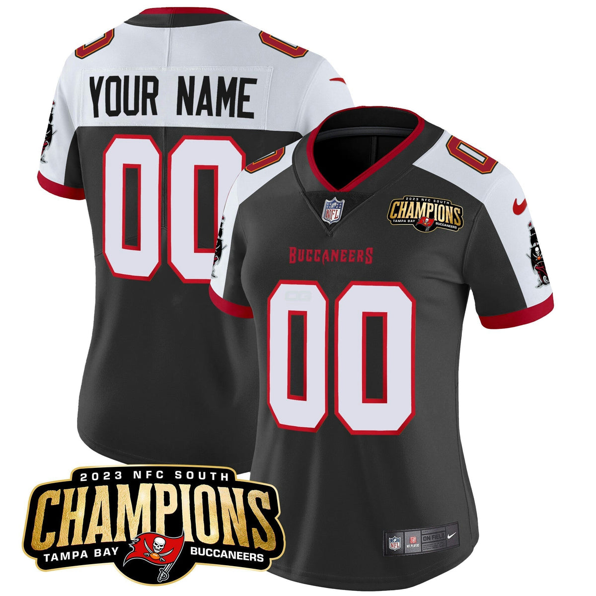 NFL 2023 NFC South Champions Patch Vapor Jersey