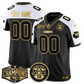 NFL 2024 AFC West Division Champions Patch Gold Vapor Limited Jersey