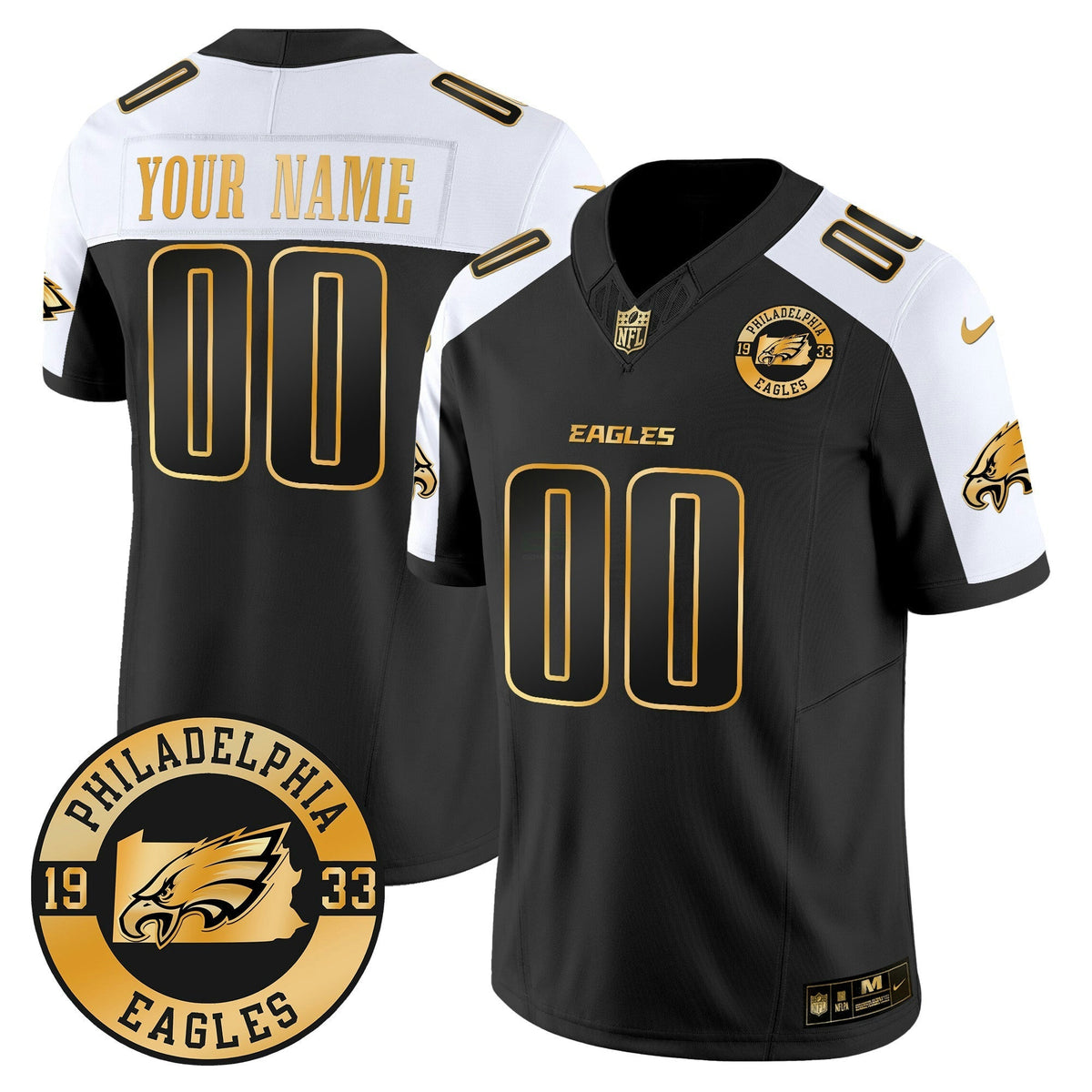 NFL 2024 Gold Vapor Limited Jersey – Est. 1933 Patch