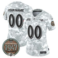 NFL Baltimore Ravens 2024 Salute to Service Establishment Year Patch Vapor Limited Jersey