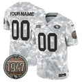 NFL San Francisco 49ers 2024 Salute to Service Establishment Year Patch Vapor Limited Jersey