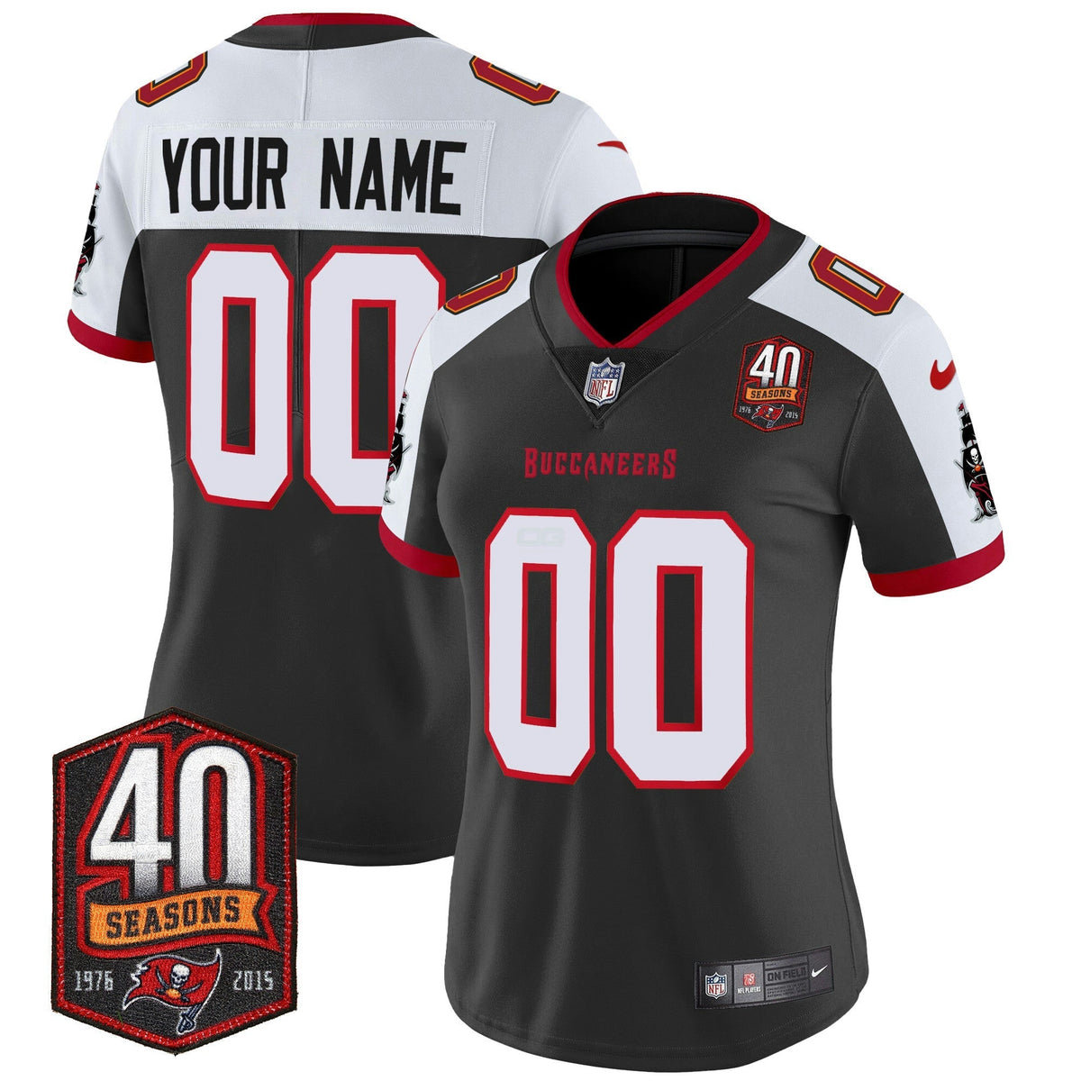 NFL 40th Season Patch Vapor Limited Jersey