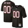 NFL Atlanta Custom Black Jersey - Black