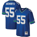 NFL Brian Bosworth Seattle Throwback Jersey - Royal Blue Throwback