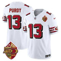 NFL Brock Purdy San Francisco 1996 Throwback White Jersey - White