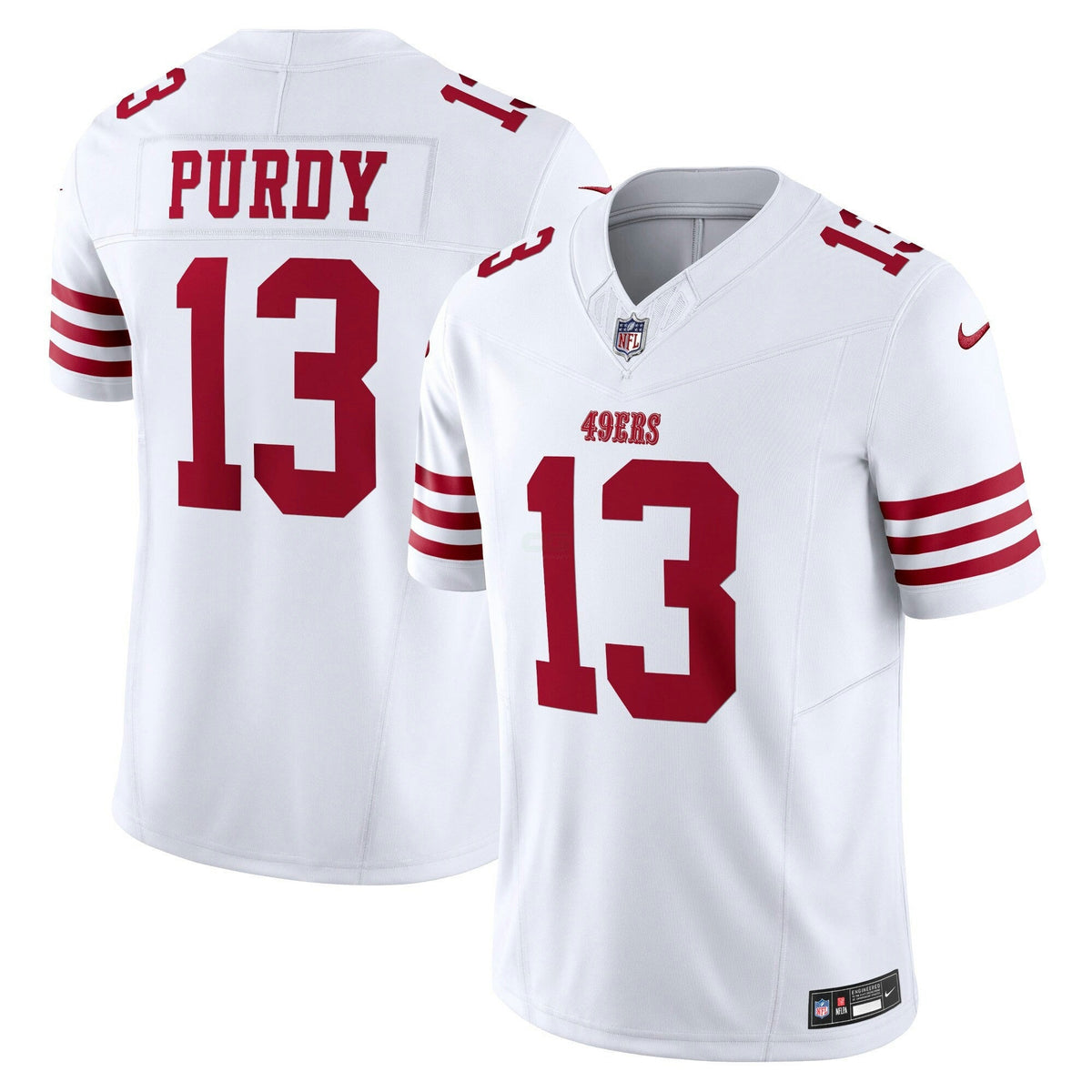 NFL Brock Purdy San Francisco Vapor F.U.S.E. Limited Jersey – White - White