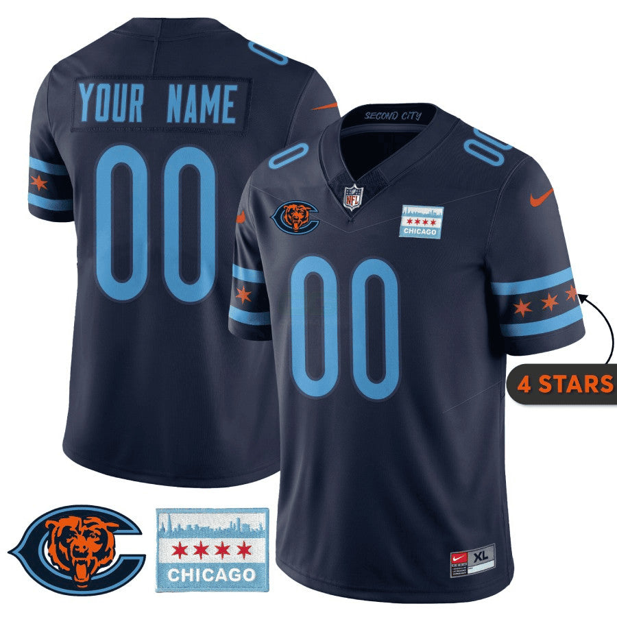 NFL Chicago City Edition Jersey – Chicago Flag
