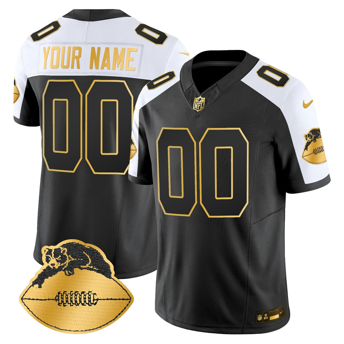 NFL Chicago Throwback Gold Vapor Limited Jersey