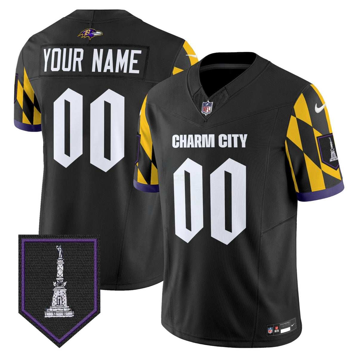 NFL City Edition Patch Vapor Limited Jersey