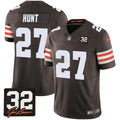NFL Cleveland Kareem Hunt Brown Jersey - Marrom