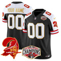 NFL Creamsicle 2024 NFC South Division Champions Patch Gold Trim Vapor Limited Jersey