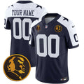 NFL Dallas Throwback John Madden Patch Jersey - Navy Blue
