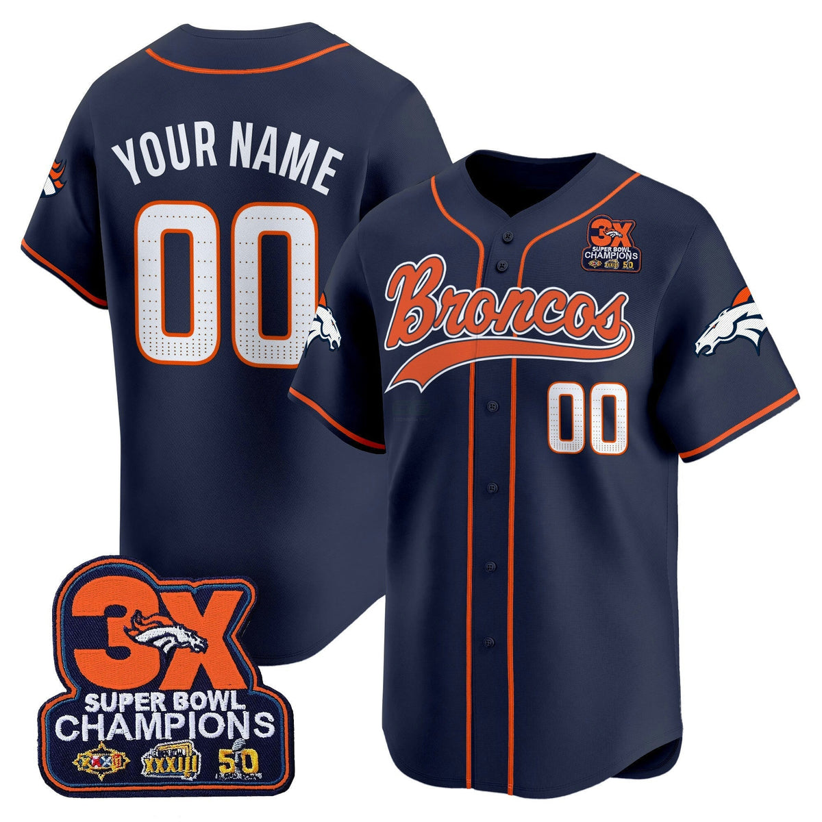 NFL Denver 2025 Vapor Jersey