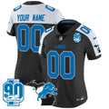 NFL Detroit 2025 Michigan & 90th Year Patch Vapor Jersey
