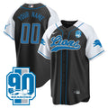 NFL Detroit Lions Detroit 90th Year Patch Jersey - Baseball