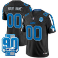 NFL Detroit 90th Year Patch Vapor Limited Jersey