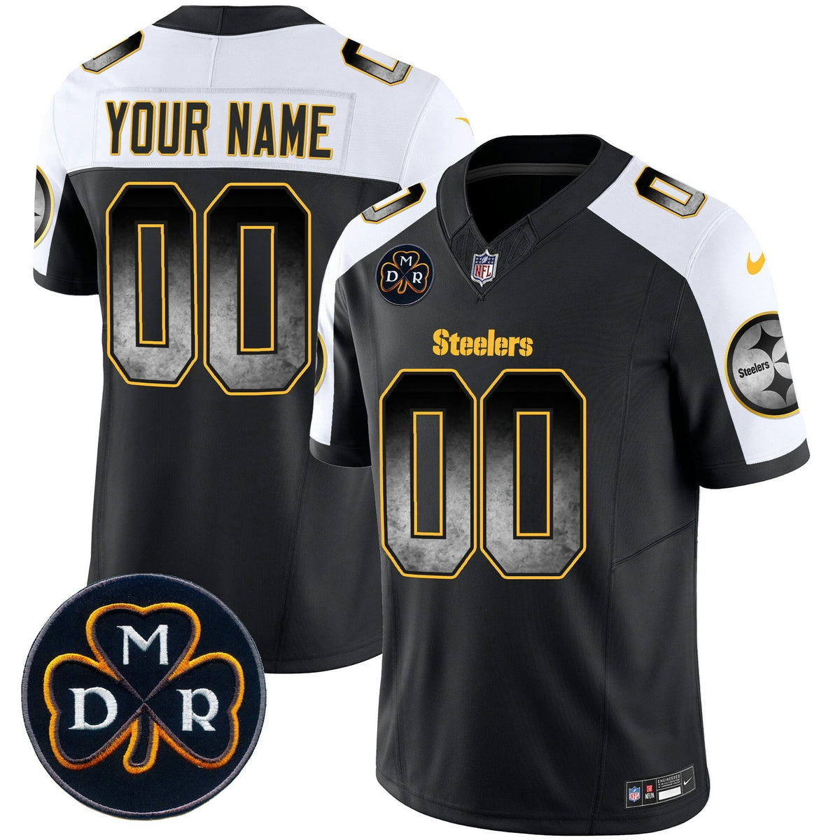 NFL DMR Patch Arch Smoke Vapor Limited Jersey