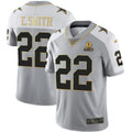 NFL Emmitt Smith Dallas Gray Gold Vapor Est 1960 Patch Jersey - Emmitt Smith