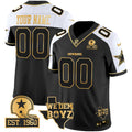 NFL Est. 1960 & We Dem Boyz Patch Gold Vapor Limited Jersey V2