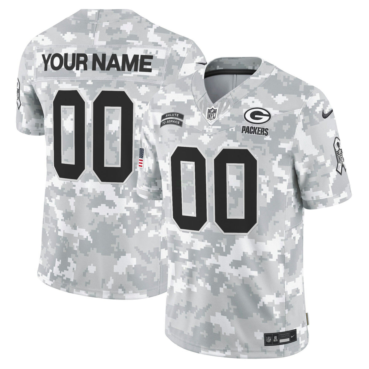 NFL Green Bay 2024 Salute to Service Vapor Limited Jersey