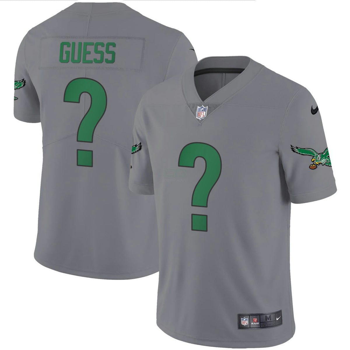 NFL Guess Gray Jersey - Gray