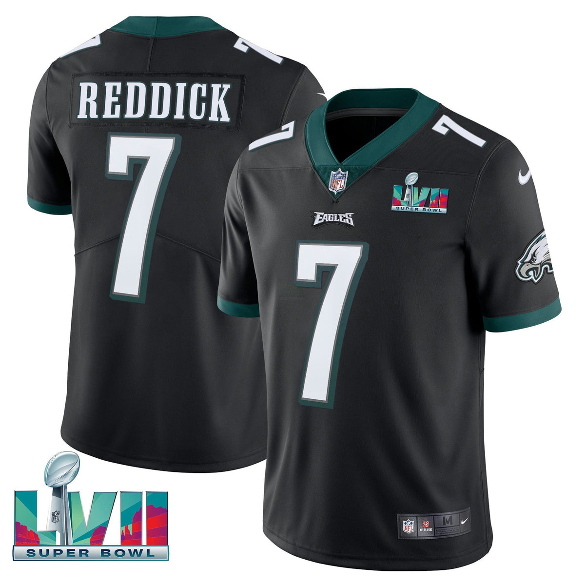 NFL Haason Reddick Philadelphia Super Bowl Patch Jersey