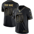 NFL Houston Black & White Gold Jersey